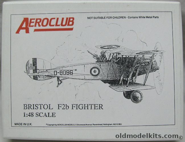 Aeroclub 1/48 Bristol F2B Fighter plastic model kit
